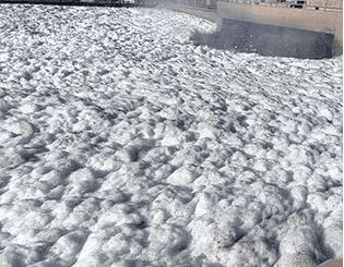 好氧池泡沫情況 好氧池泡沫情況