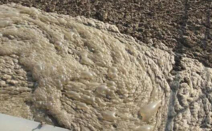 泡沫沒有及時(shí)處理 泡沫沒有及時(shí)處理